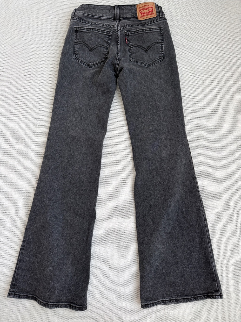 Levi’s Superlow Flare Jeans Black Size 26 - Picture 6 of 6